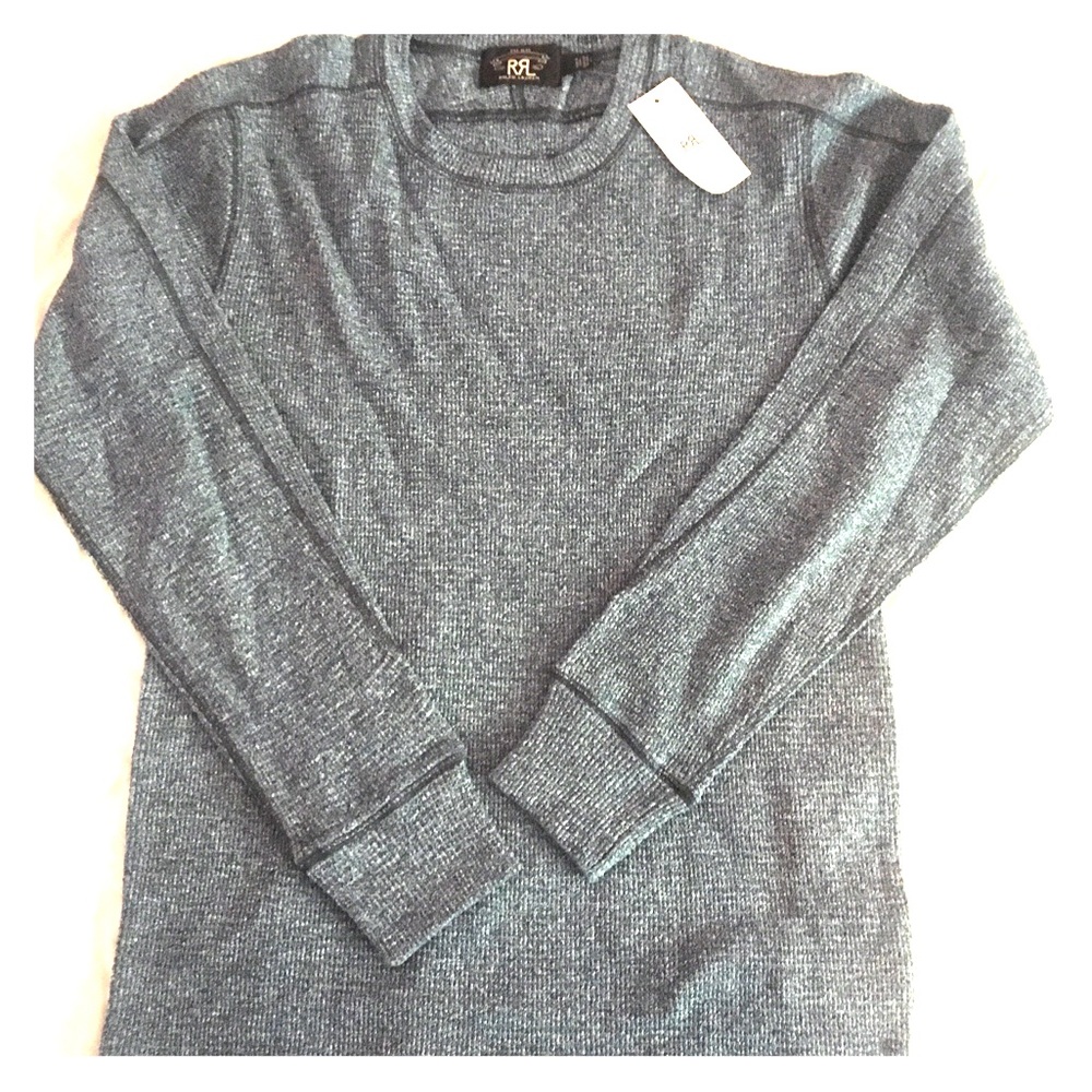 Double RL Ralph Lauren Textured Crewneck